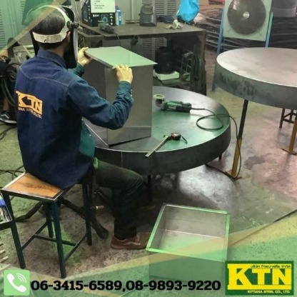 งานโต๊ะสแตนเลส สั่งทำตามแบบ ระยอง