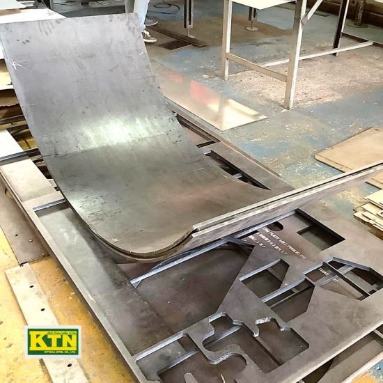 รับดัดโค้งแผ่นเหล็ก ด้วยเครื่อง CNC ระยอง