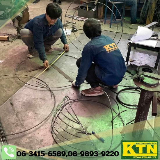 งานเชื่อมประกอบเหล็ก ระยอง